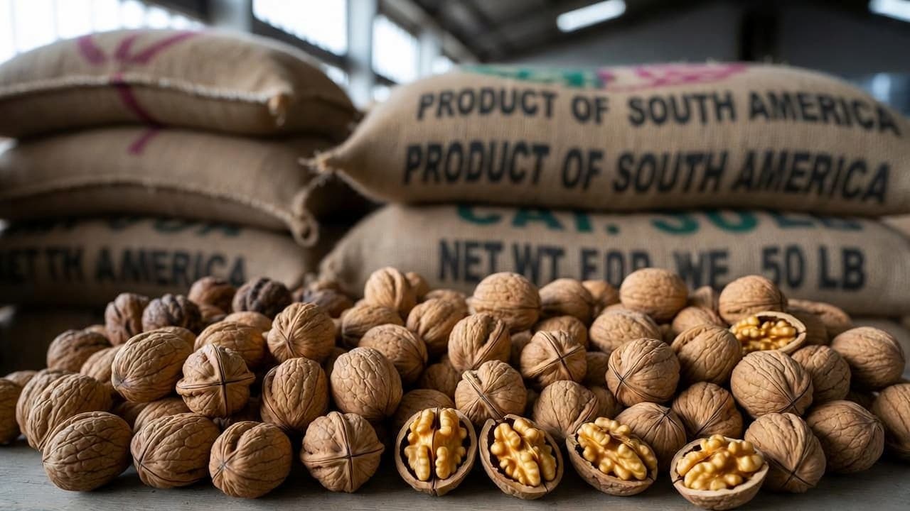 South America Walnuts in India and Dubai